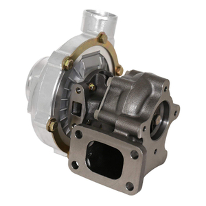 Turbocompresor universal T3 refrigerado por aceite Brida de entrada T3 Salida de 4 pernos .50AR Compresor .48AR Turbina turbocompresor