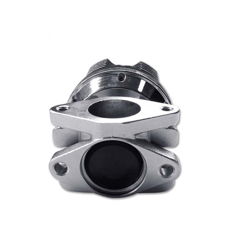 Válvula de compuerta de desechos externa ajustable de 38 mm de aluminio cromado súper acanalado universal